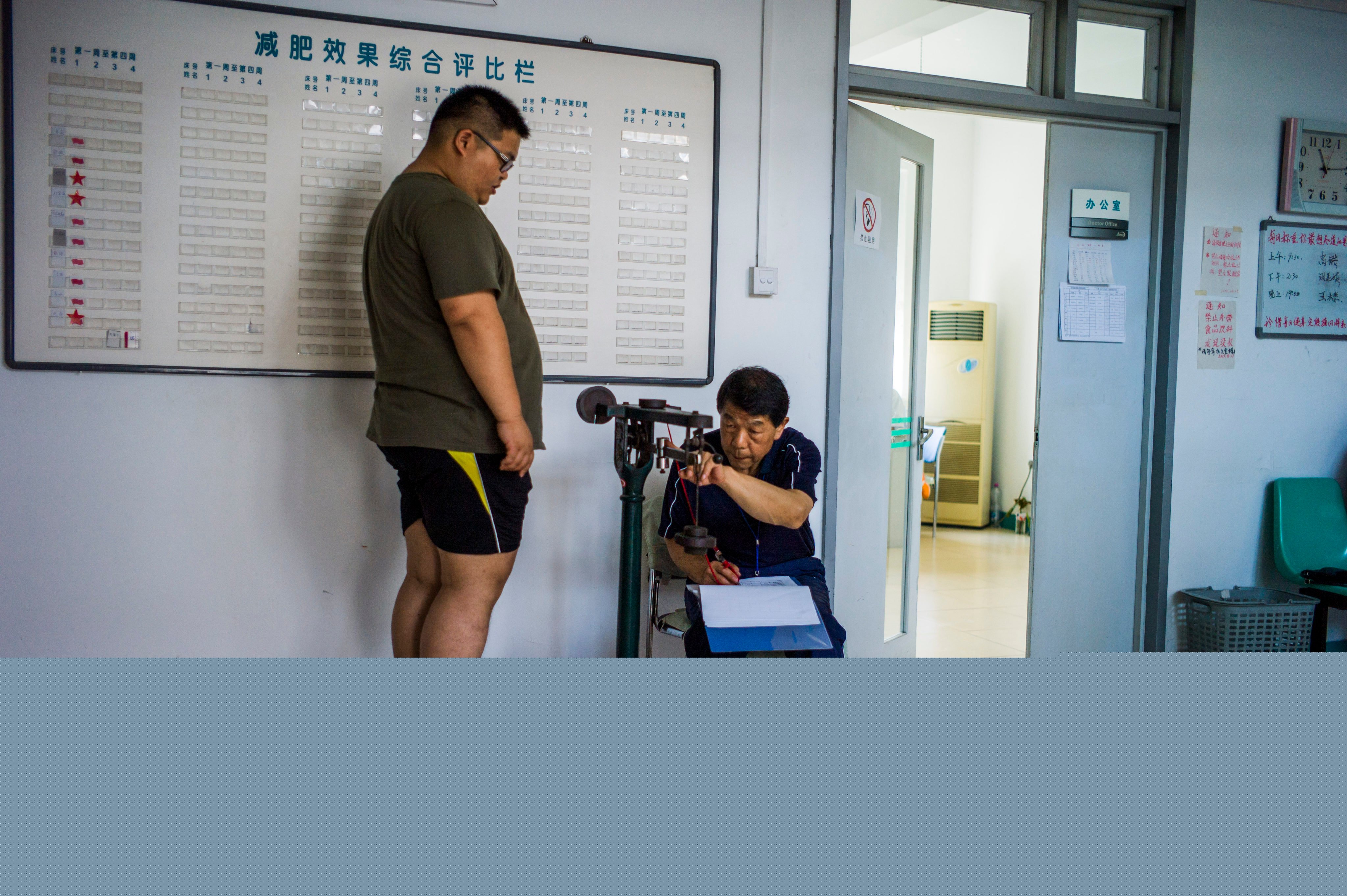 Obeisty is an increasing problem in China. Photo:  AFP