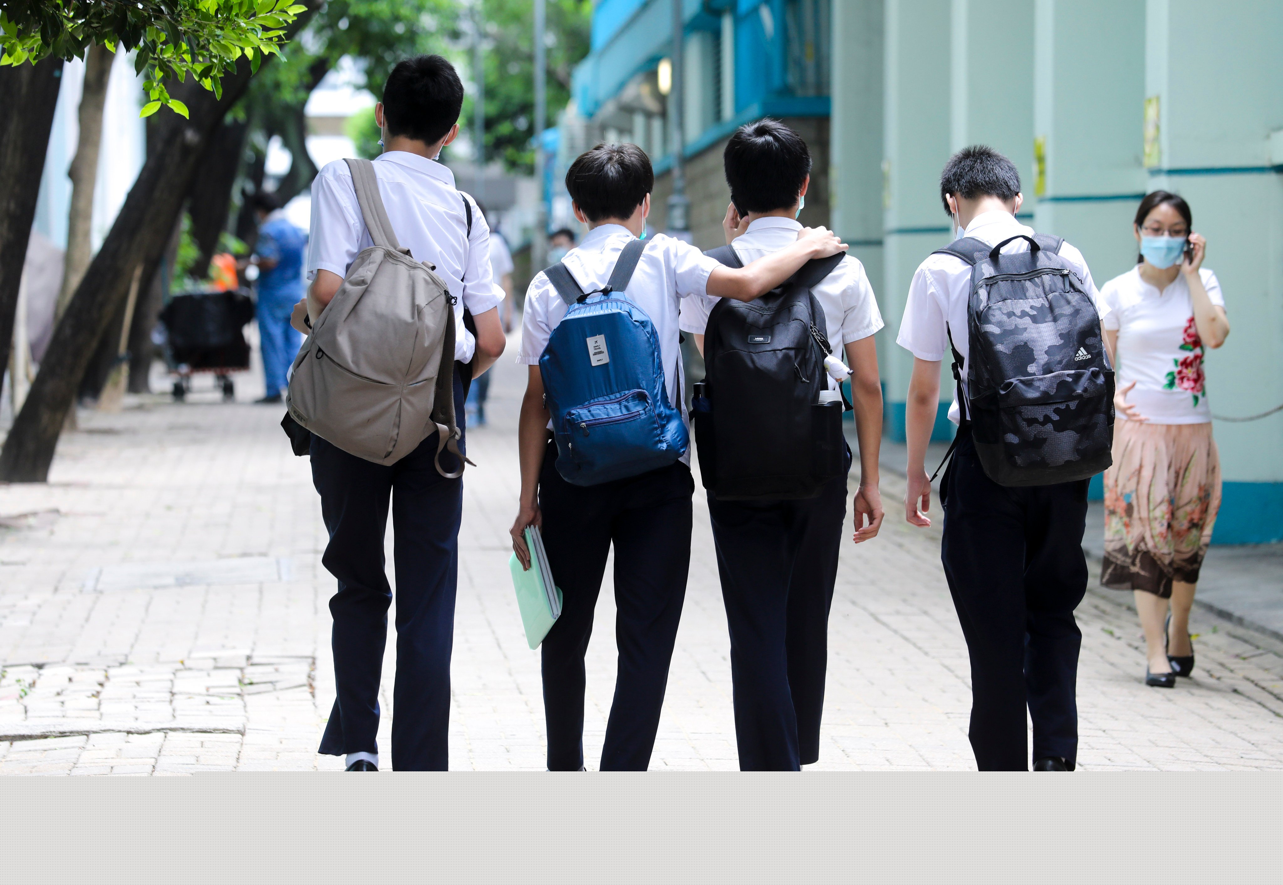 The Education Bureau said schools must improve students’ awareness of self-protection as well as cultivate their attitudes of self-discipline and abiding by the law. Photo: Dickson Lee