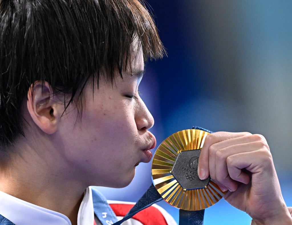 Quan Hongchan hails from Guangdong province. Photo: Xinhua
